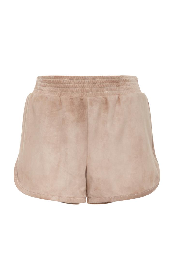 Sally Lapointe Suede Track Short