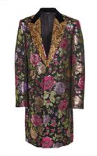 Dolce & Gabbana Floral Jacquard Coat