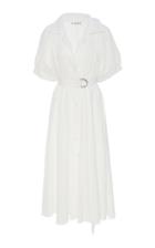 Lein Austin's Button-down Cotton Midi Dress