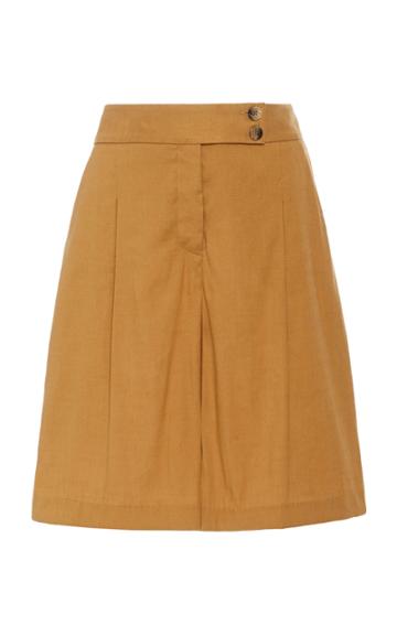 Moda Operandi Veronica Beard Saira High-waist Flared Shorts Size: 2