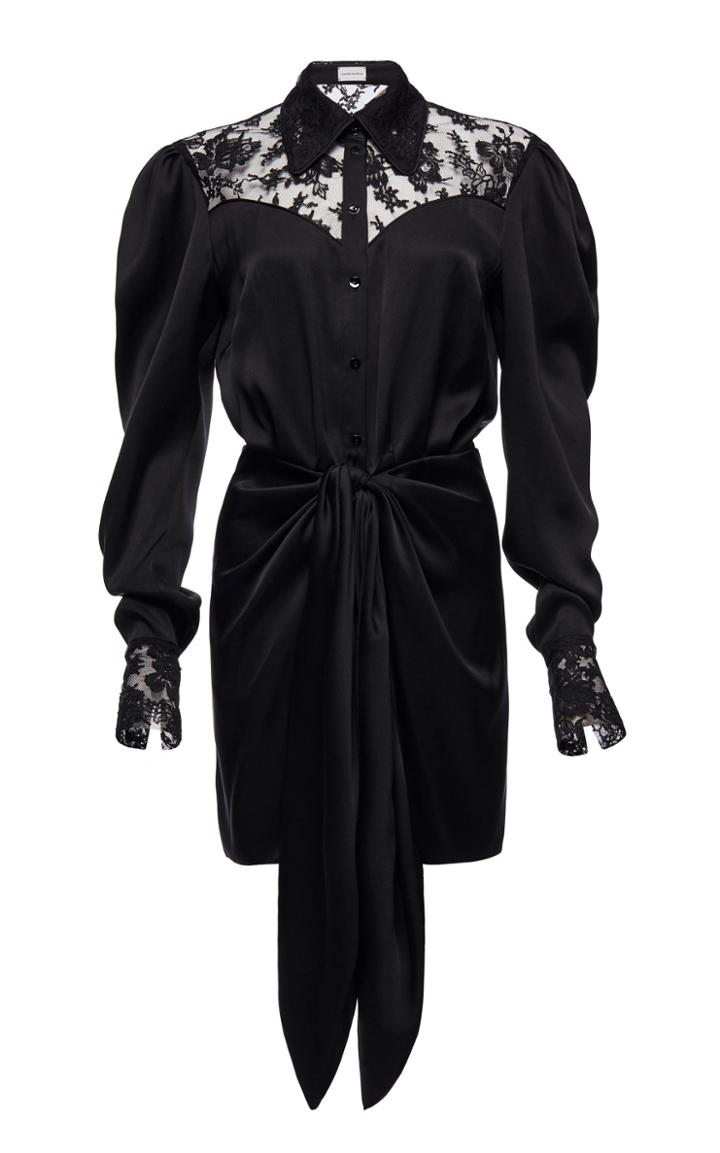 Magda Butrym Hebei Silk Tie-waist Dress