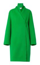 Dorothee Schumacher Extravagant Volumes Virgin Wool Coat