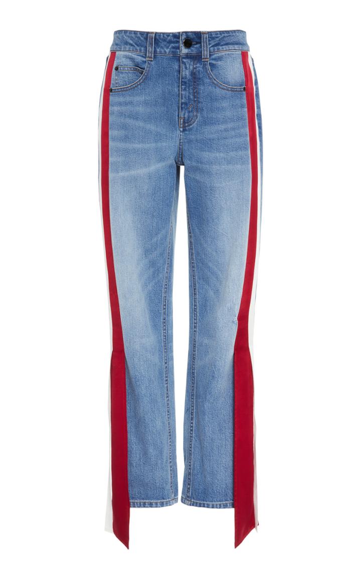 Hellessy Carlton Mid-rise Distressed Boyfriend Jeans