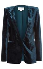 Genny Velour Blazer