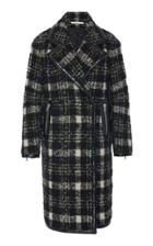 Veronica Beard Eastwind Oversized Double-breasted Plaid Coat