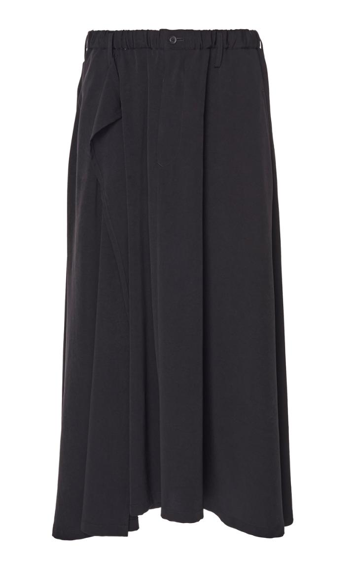 Yohji Yamamoto Asymmetrical Double Skirt