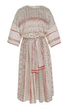 Agnona Printed Midi Dress