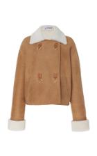 Loewe Cropped Shearling Jacket