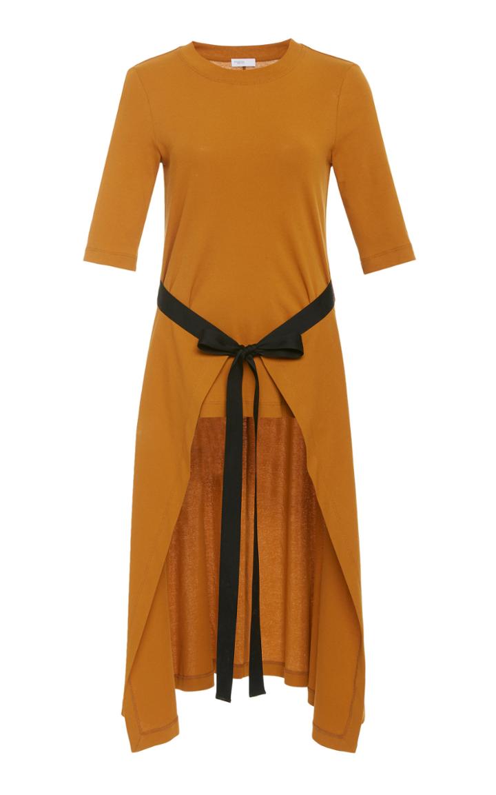 Rosetta Getty High-low Cotton T-shirt