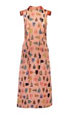 Moda Operandi Lake Studio Worrier Printed Midi Dress Size: 38