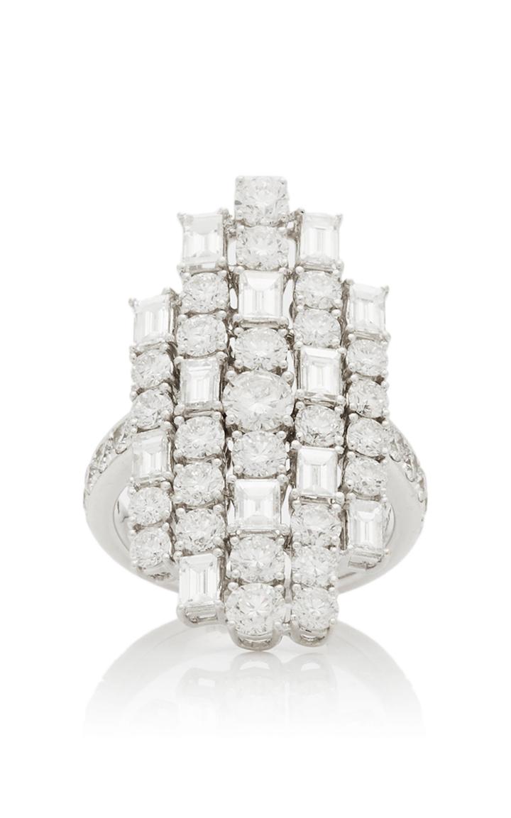 Anita Ko Diamond Baguette Cluster Ring