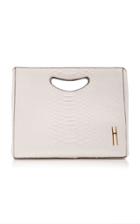 Hayward 1712 Glazed Python Basket Bag