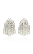 Moda Operandi Stephen Russell One Of A Kind Platinum & Diamond Earrings