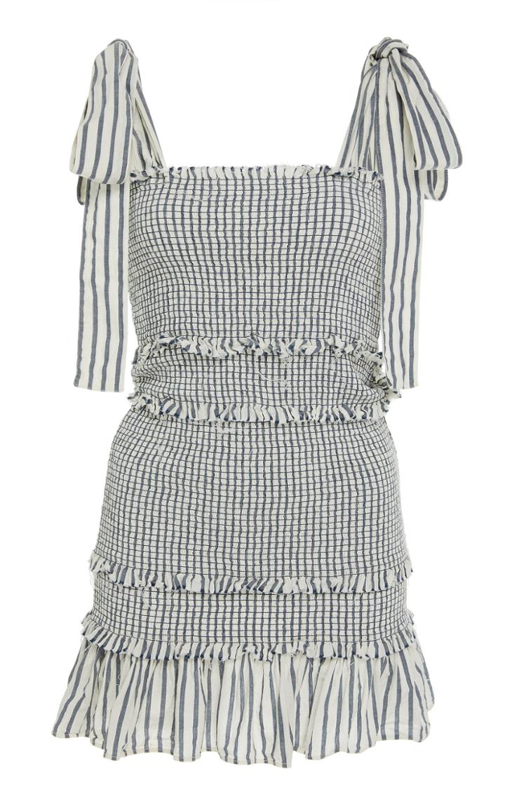 Loveshackfancy Belle Cotton Smocked Dress