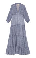 Moda Operandi Bytimo Tiered Printed Georgette Maxi Dress