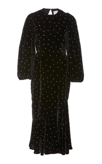 Markarian Exclusive Wishing On A Star Sequined Velvet Dress