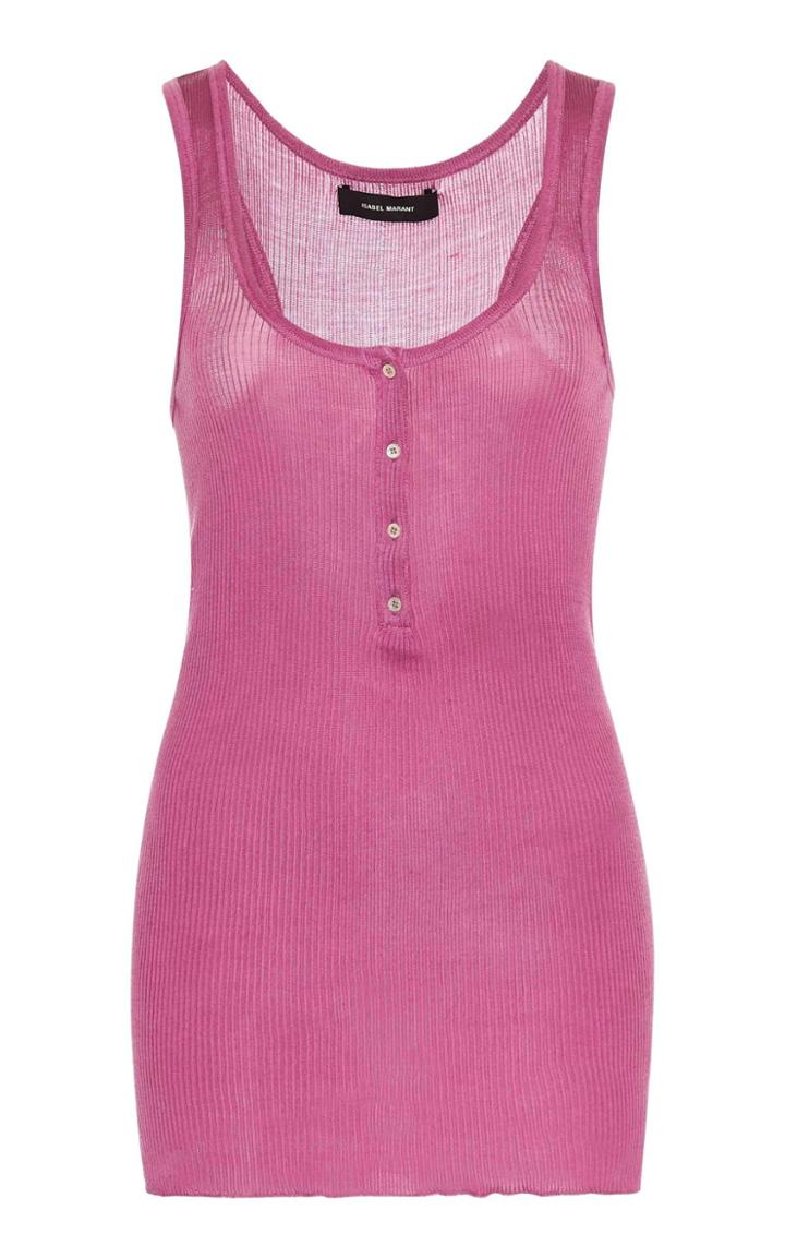 Moda Operandi Isabel Marant Louisali Silk Tank Top Size: 44