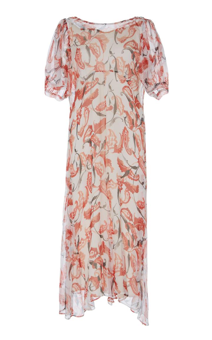 Dondup Silk Midi Dress