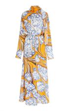 Rosie Assoulin Scarf Dress With Cinched Waist