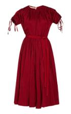 Brock Collection Pietrina Tie Sleeve Knee-length Dress