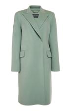 Alberta Ferretti Wool-blend Felt Coat