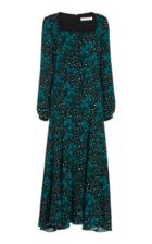 Borgo De Nor Annabella Heavy Crepe Maxi Dress