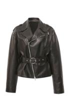 Maison Margiela Belted Leather Jacket