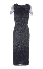 Rachel Gilbert Idalia Draped Neckline Dress