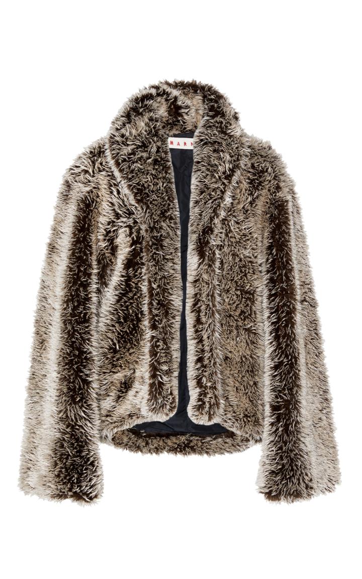 Marni Faux Fur Jacket