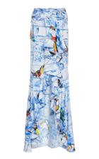 Stella Jean Printed Assymetrical Skirt