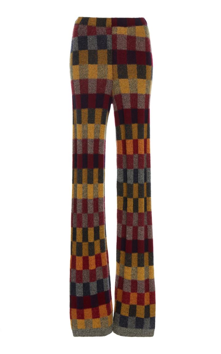 The Elder Statesman Gee's Cashmere Flared Pant