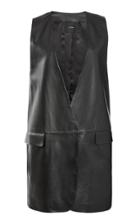 Moda Operandi Joseph Jibo Nappa Leather Long Vest