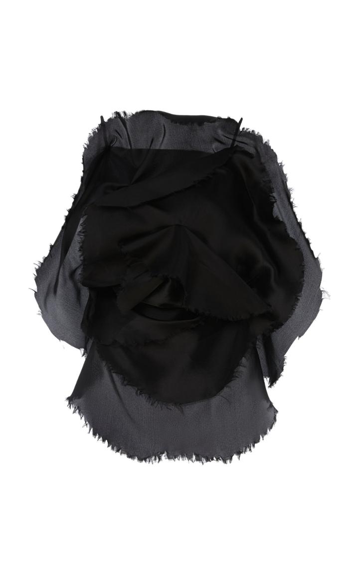 Moda Operandi Cult Gaia Rosa Ruffled Open-back Top Size: Xs