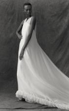 Moda Operandi Maison Rabih Kayrouz Silk Organza Fringe Gown Size: 34