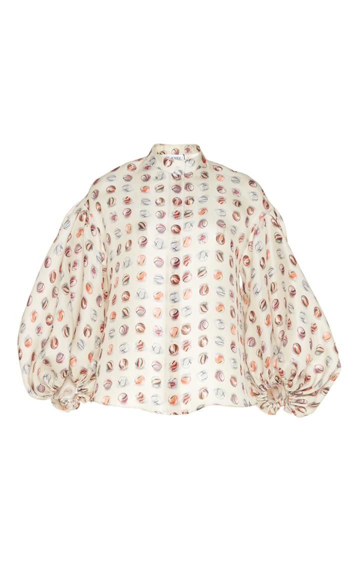 Dice Kayek Bonbon Print Blouse