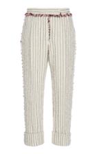 Thom Browne Chalk Stripe Wool Trousers