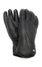 Bogner Meli Embossed Leather Ski Gloves