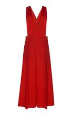 Delpozo V Neck Jumpsuit
