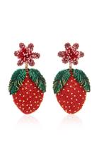 Mignonne Gavigan Strawberry Beaded Earrings