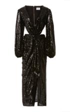 Alice Mccall Electric Orchid Sequined-chiffon Gown Size: 6