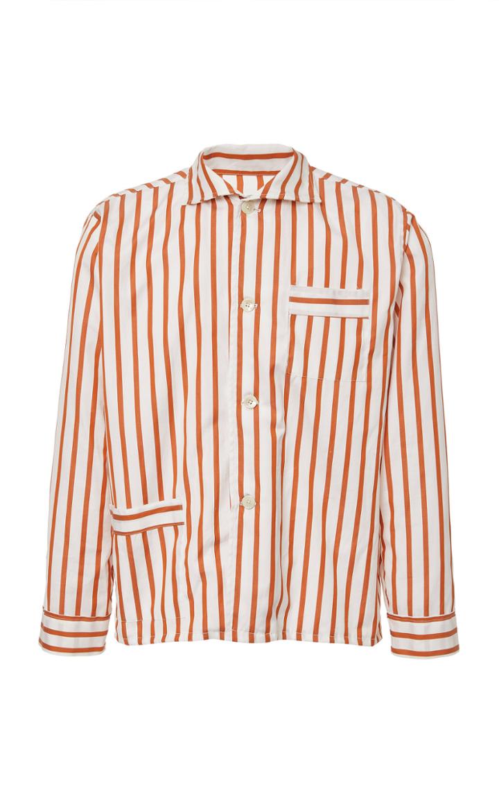 Bode Block Stripe Craigy Shirt