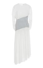 Moda Operandi Christopher Esber Ruched Long Sleeve Arc Dress Size: 6
