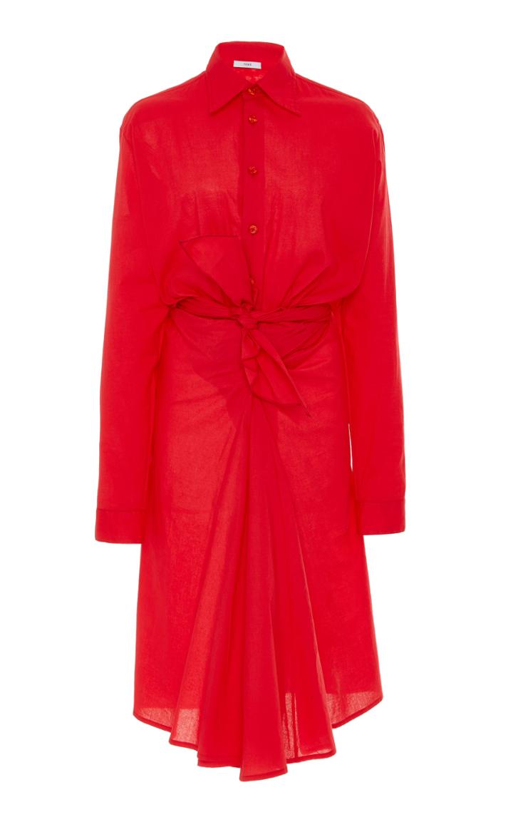 Tome Bow Front Dress