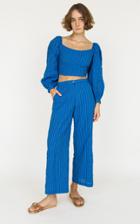 Moda Operandi Ciao Lucia Orlando Wide Leg Striped Trouser