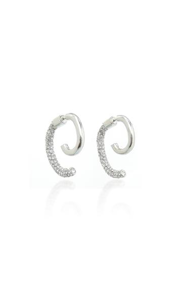 Demarson Luna Rhodium-plated Crystal Earrings