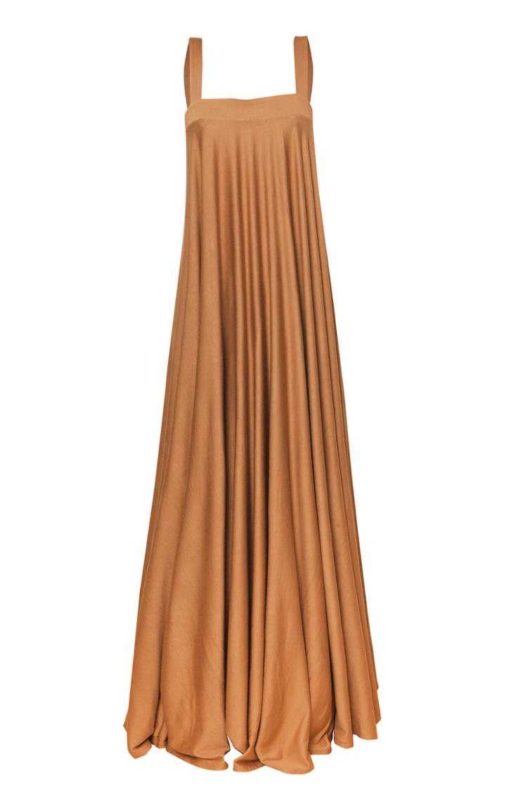 Moda Operandi Andres Otalora Narciso Sleeveless Stretch Crepe Maxi Dress