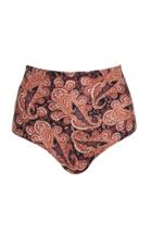 Moda Operandi Faithfull The Brand Marina Printed High-rise Bikini Bottom