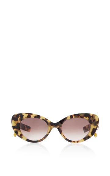Pared Eyewear Poms & Pared Tortoiseshell Cat-eye Sunglasses