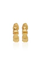 Alighieri Selva Oscura 24k Gold-plated Hoop Earrings