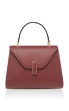 Valextra Iside Mini Textured-leather Shoulder Bag